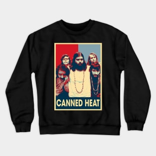 Heat Up Your Playlist Heat Retro Vibes Crewneck Sweatshirt